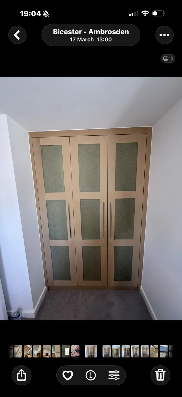 Additional view of glazed timber doors